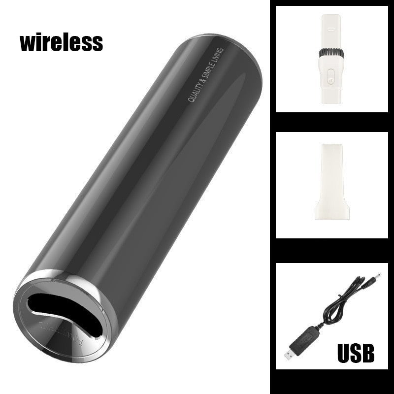 Aspiradora Portátil 7000Pa 120W Húmedo y Seco para Coche y Hogar