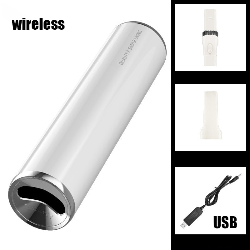 Aspiradora Portátil 7000Pa 120W Húmedo y Seco para Coche y Hogar