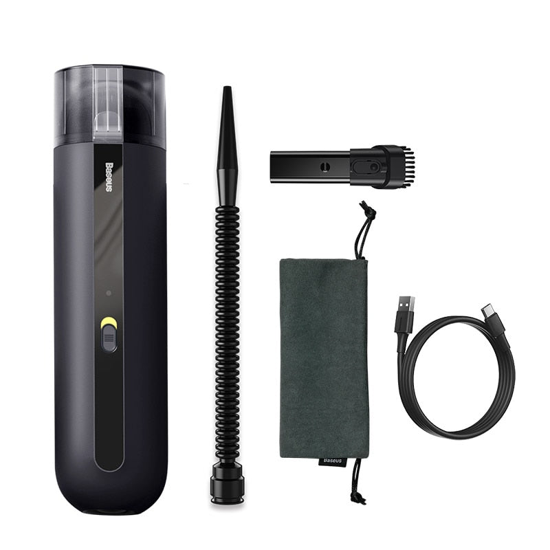 Baseus A2 Aspiradora Mini Inalámbrica 5000Pa para Coche, Hogar y Oficina