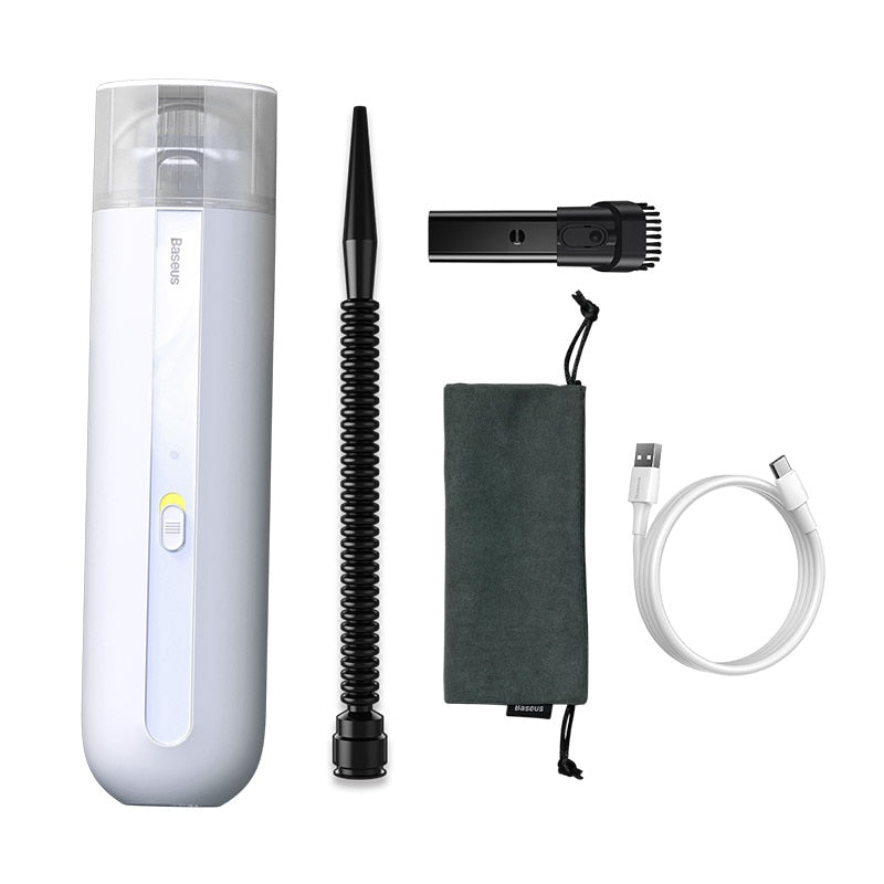 Baseus A2 Aspiradora Mini Inalámbrica 5000Pa para Coche, Hogar y Oficina