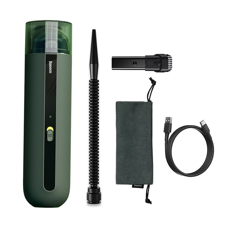 Baseus A2 Aspiradora Mini Inalámbrica 5000Pa para Coche, Hogar y Oficina